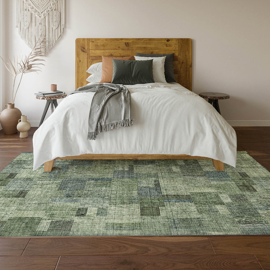 addison mayfield amf639 green rug