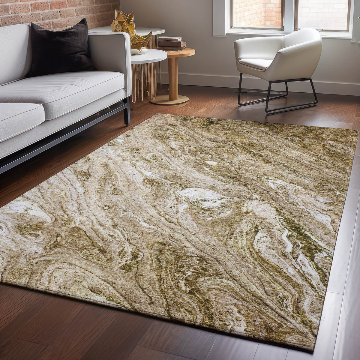 addison mayfield amf640 brown rug