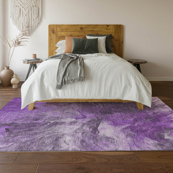 addison mayfield amf641 purple rug