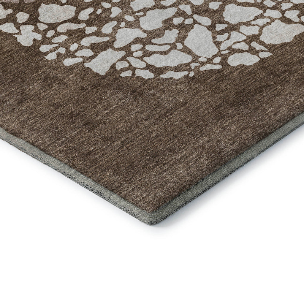 addison mayfield amf643 chocolate rug