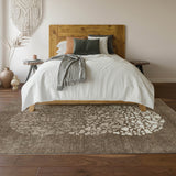 addison mayfield amf643 chocolate rug