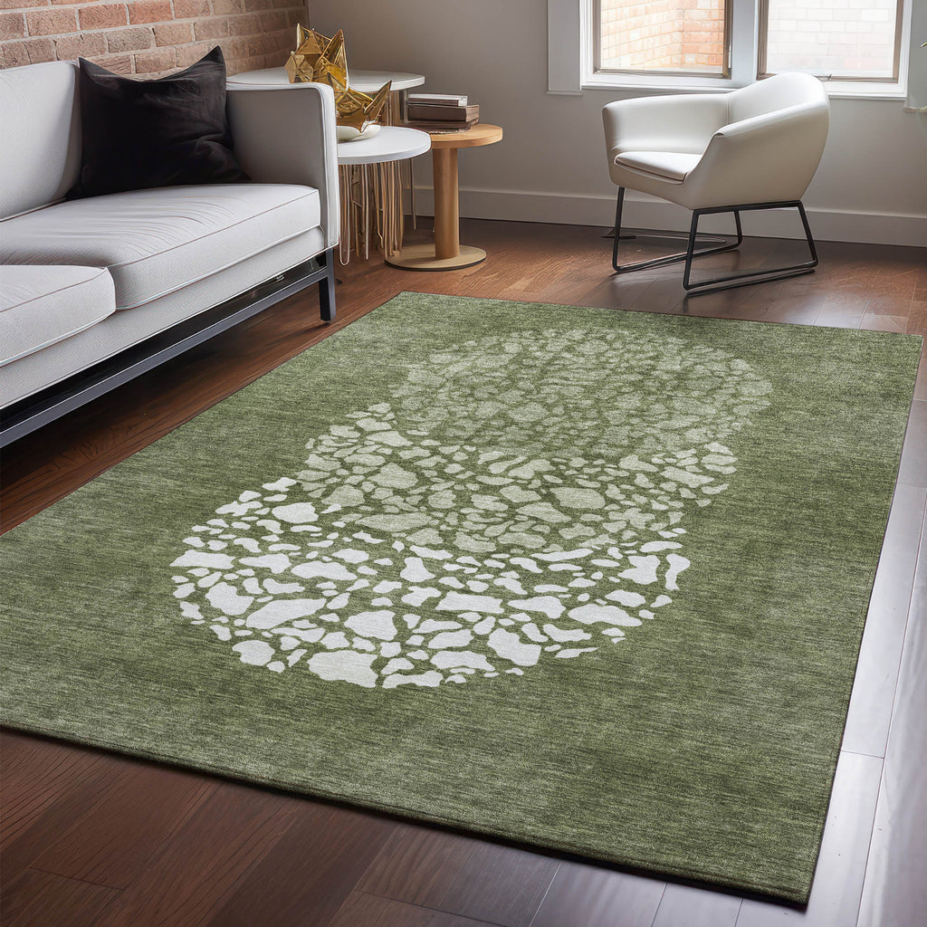 addison mayfield amf643 olive rug