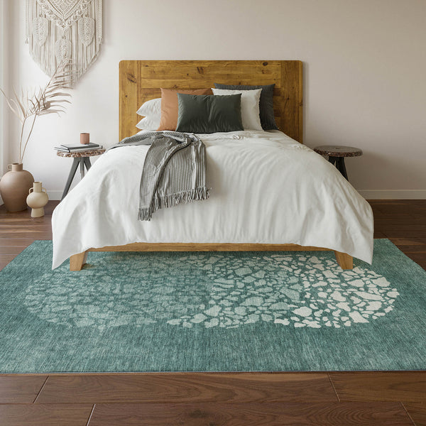 addison mayfield amf643 teal rug