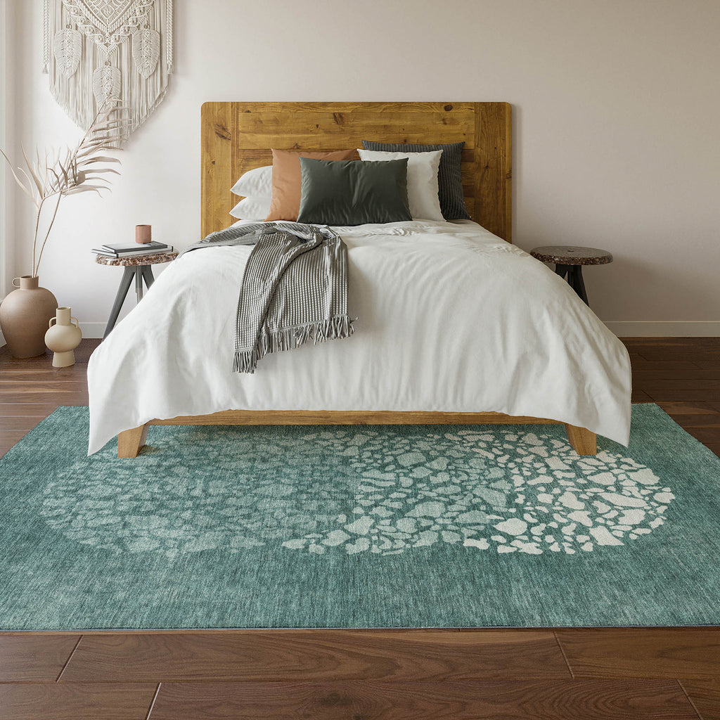 addison mayfield amf643 teal rug