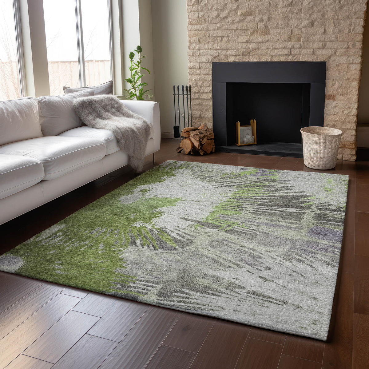 addison mayfield amf645 olive rug