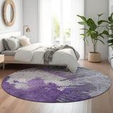 addison mayfield amf645 purple rug