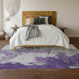 addison mayfield amf645 purple rug