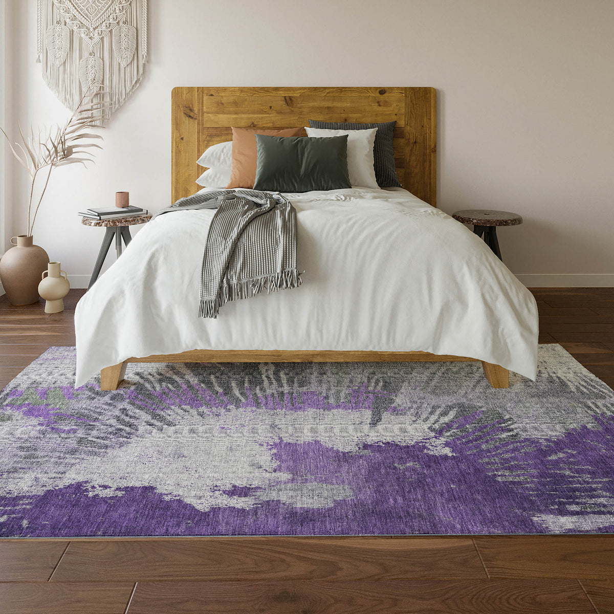 addison mayfield amf645 purple rug