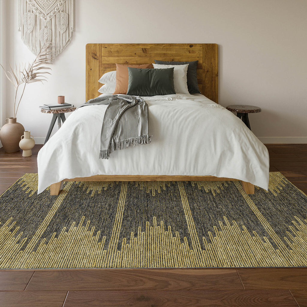 addison mayfield amf647 graphite rug