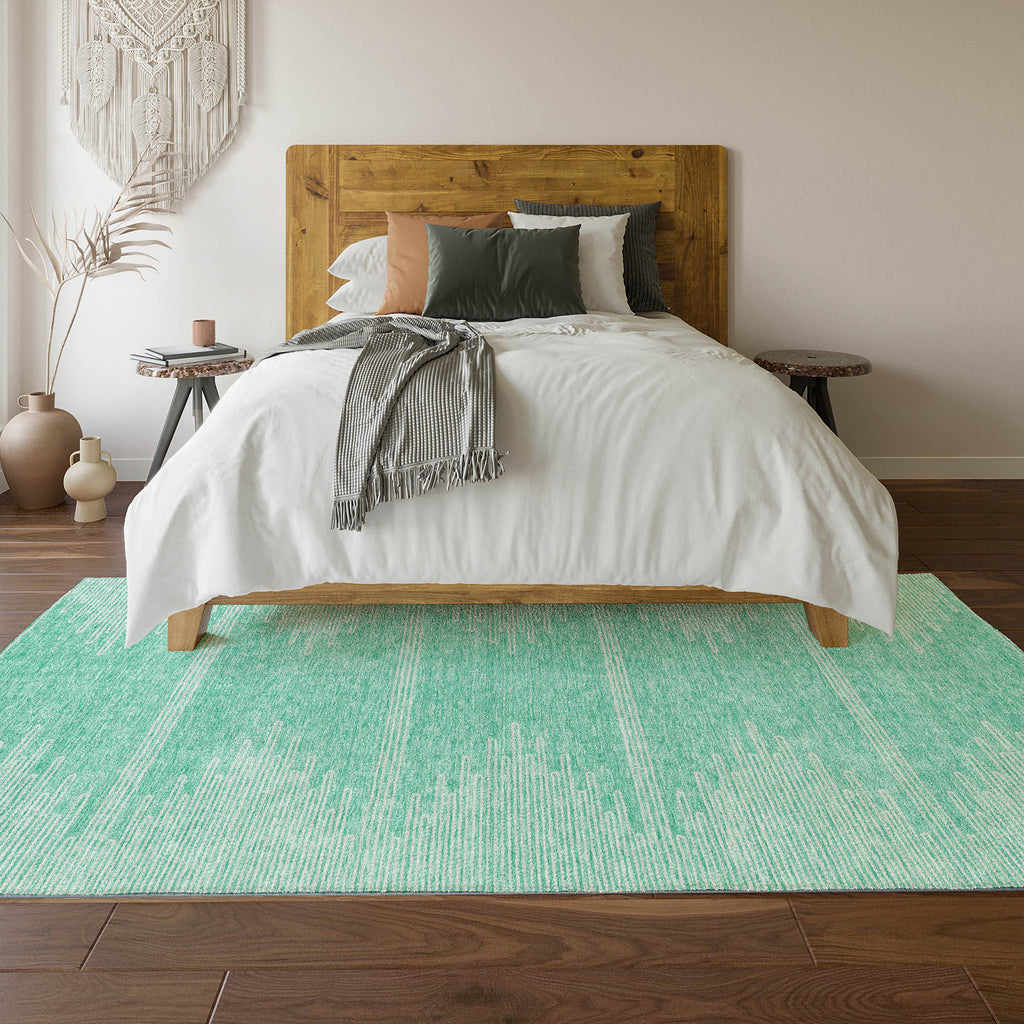 addison mayfield amf647 teal rug