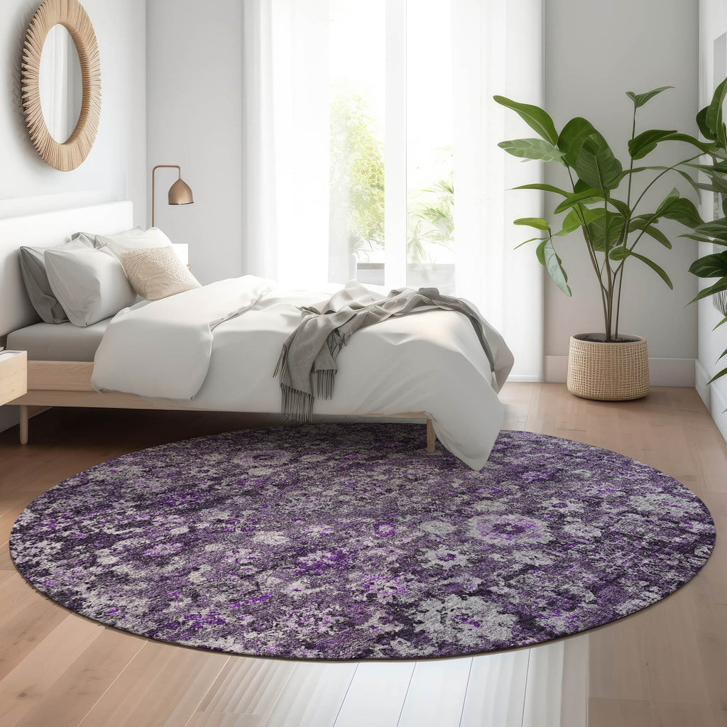 addison mayfield amf651 purple rug