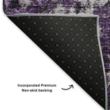addison mayfield amf651 purple rug