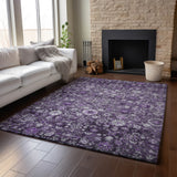 addison mayfield amf651 purple rug