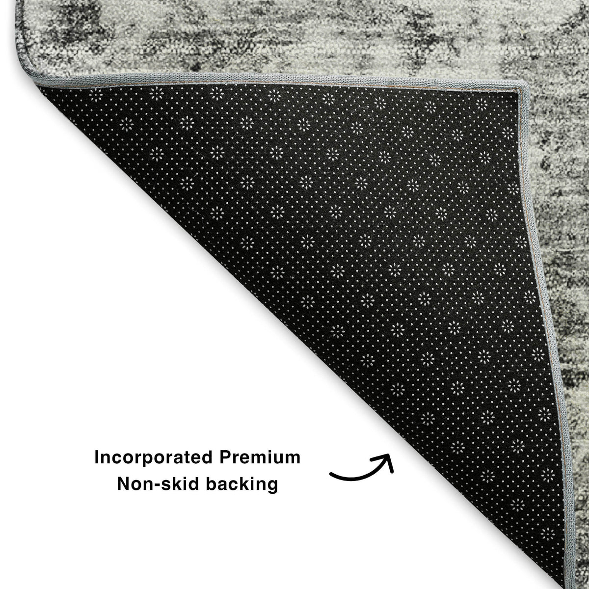 addison mayfield amf651 silver rug
