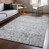 addison mayfield amf651 silver rug