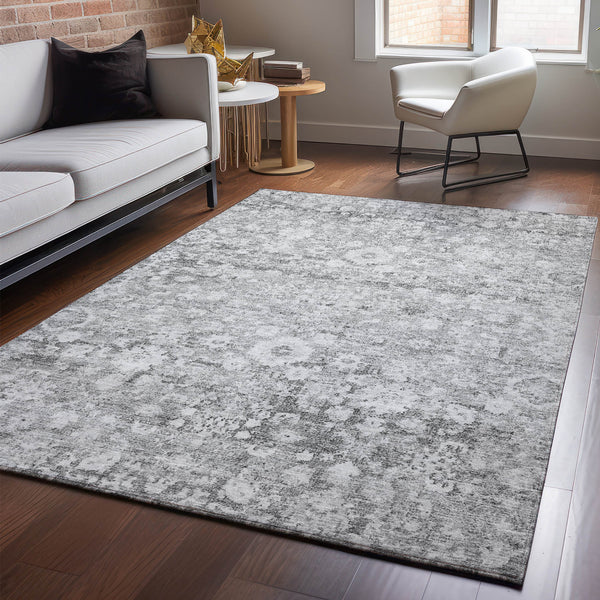 addison mayfield amf651 silver rug