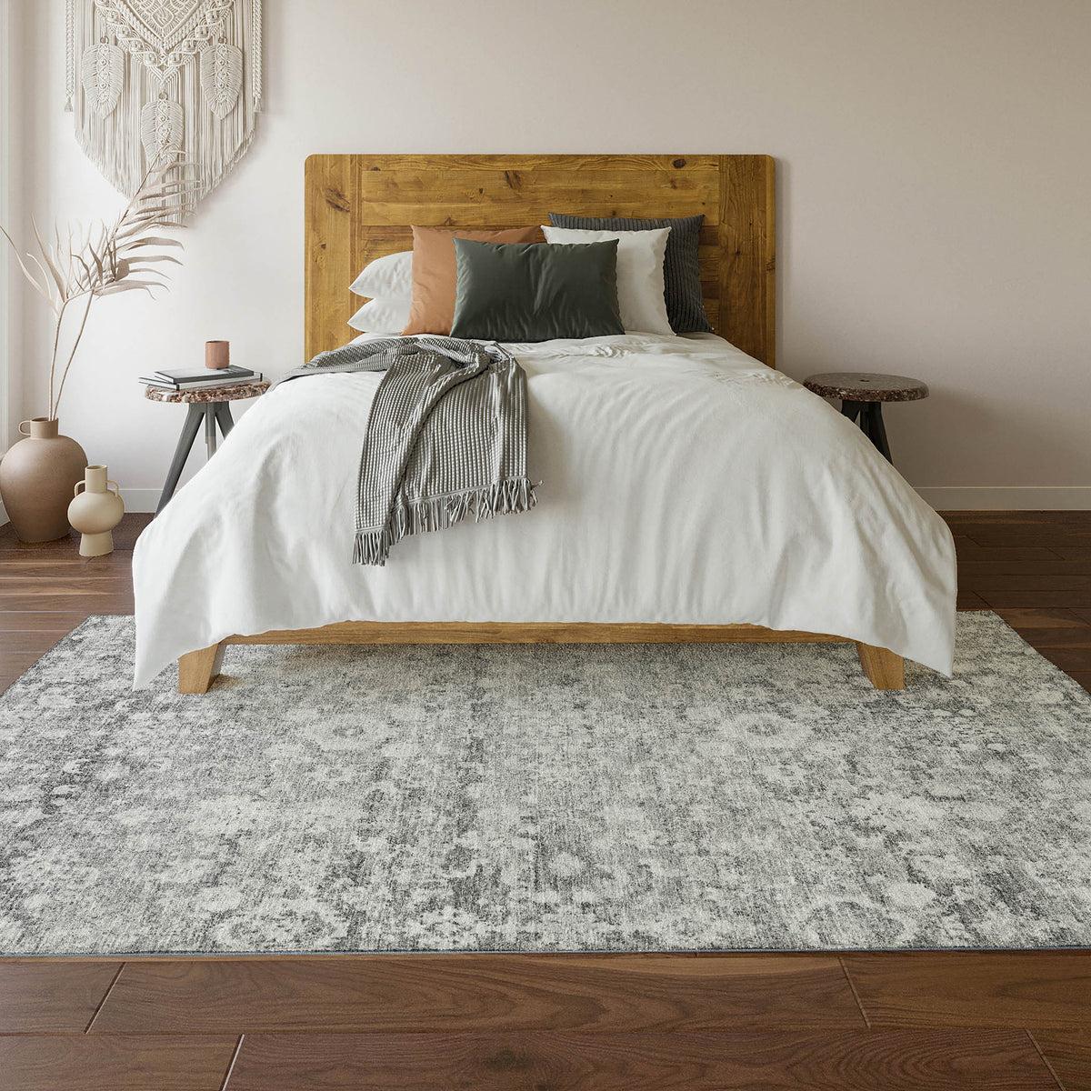 addison mayfield amf651 silver rug