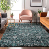 addison mayfield amf651 teal rug