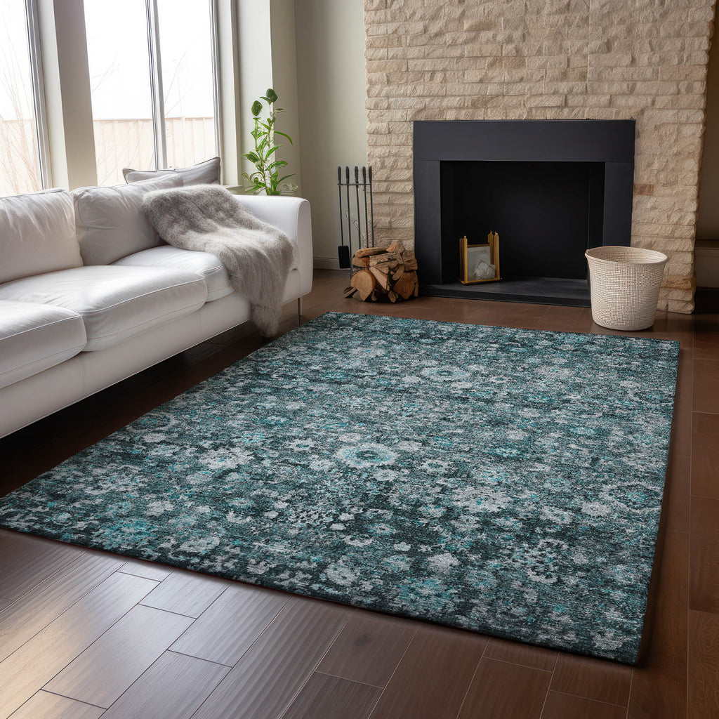 addison mayfield amf651 teal rug