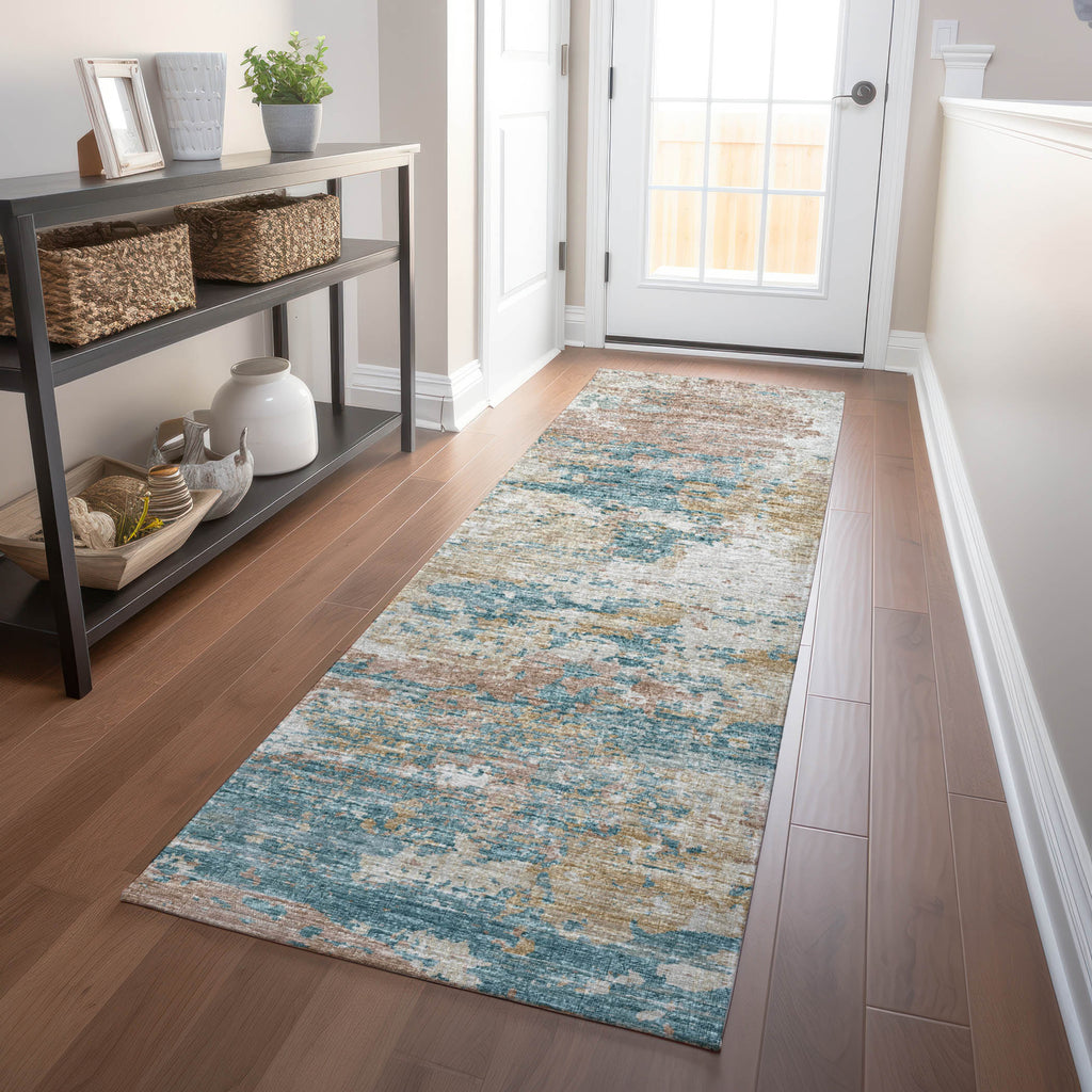 addison mayfield amf69 teal rug
