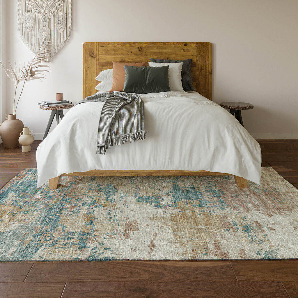 addison mayfield amf69 teal rug