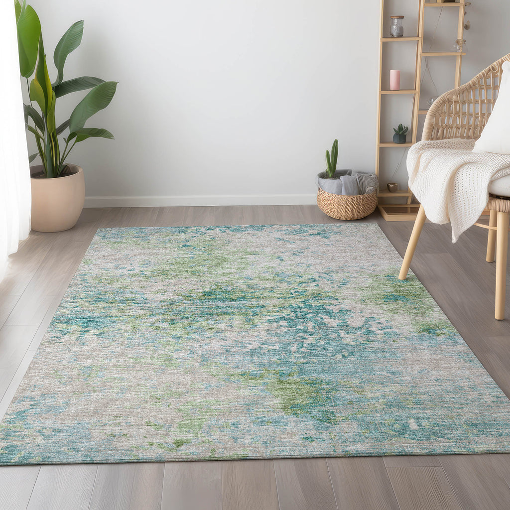 addison mayfield amf70 green rug