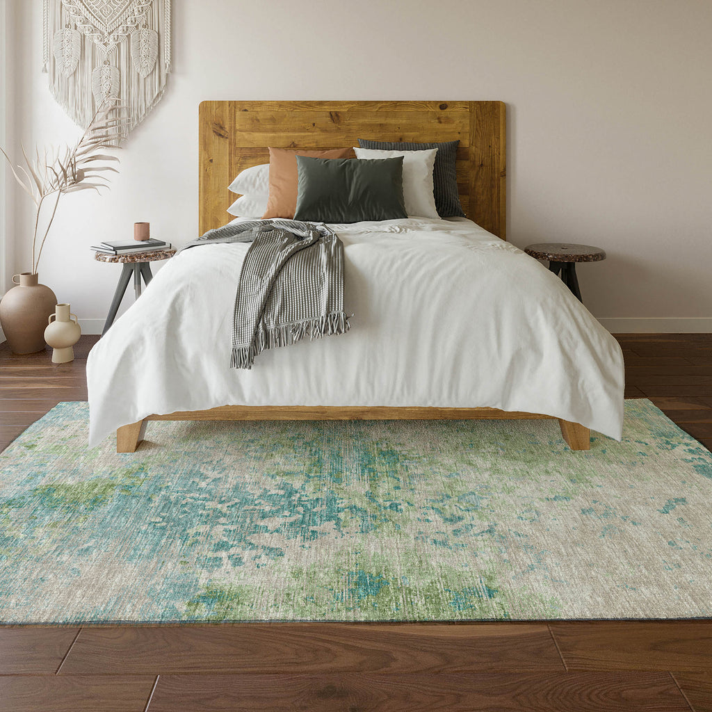 addison mayfield amf70 green rug