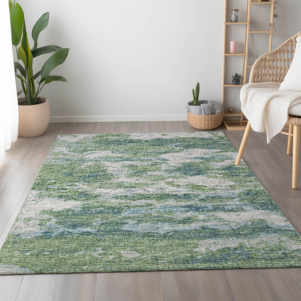 addison mayfield amf71 green rug