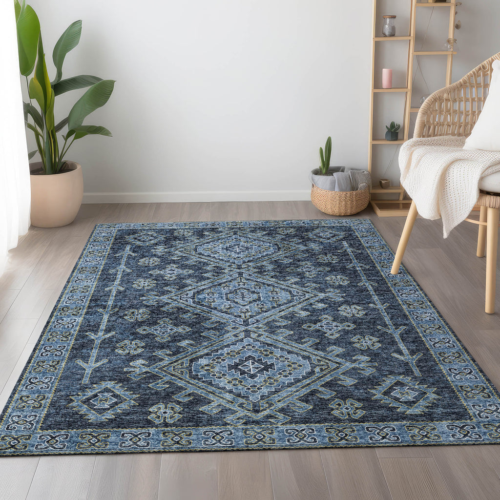 addison mayfield amf73 blue rug