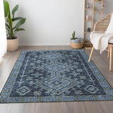 addison mayfield amf73 blue rug