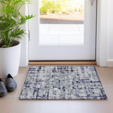 addison mayfield amf76 purple rug