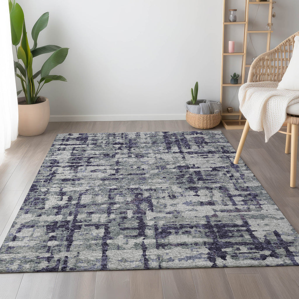addison mayfield amf76 purple rug
