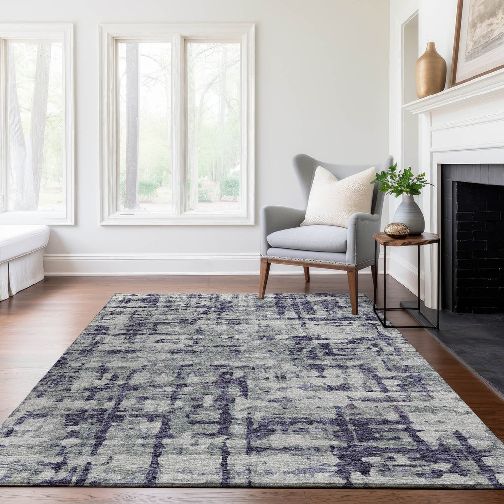 addison mayfield amf76 purple rug