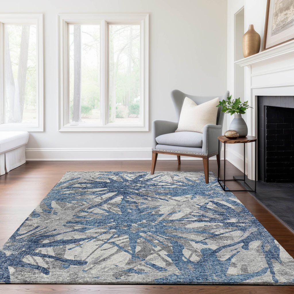 addison mayfield amf77 blue rug