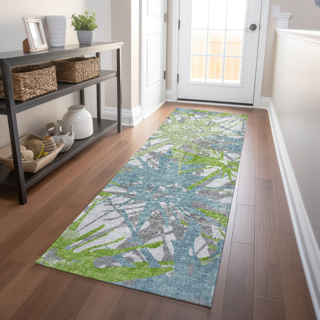 addison mayfield amf77 green rug
