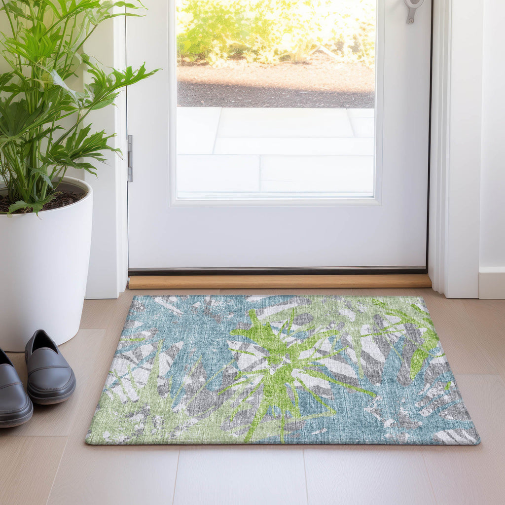 addison mayfield amf77 green rug
