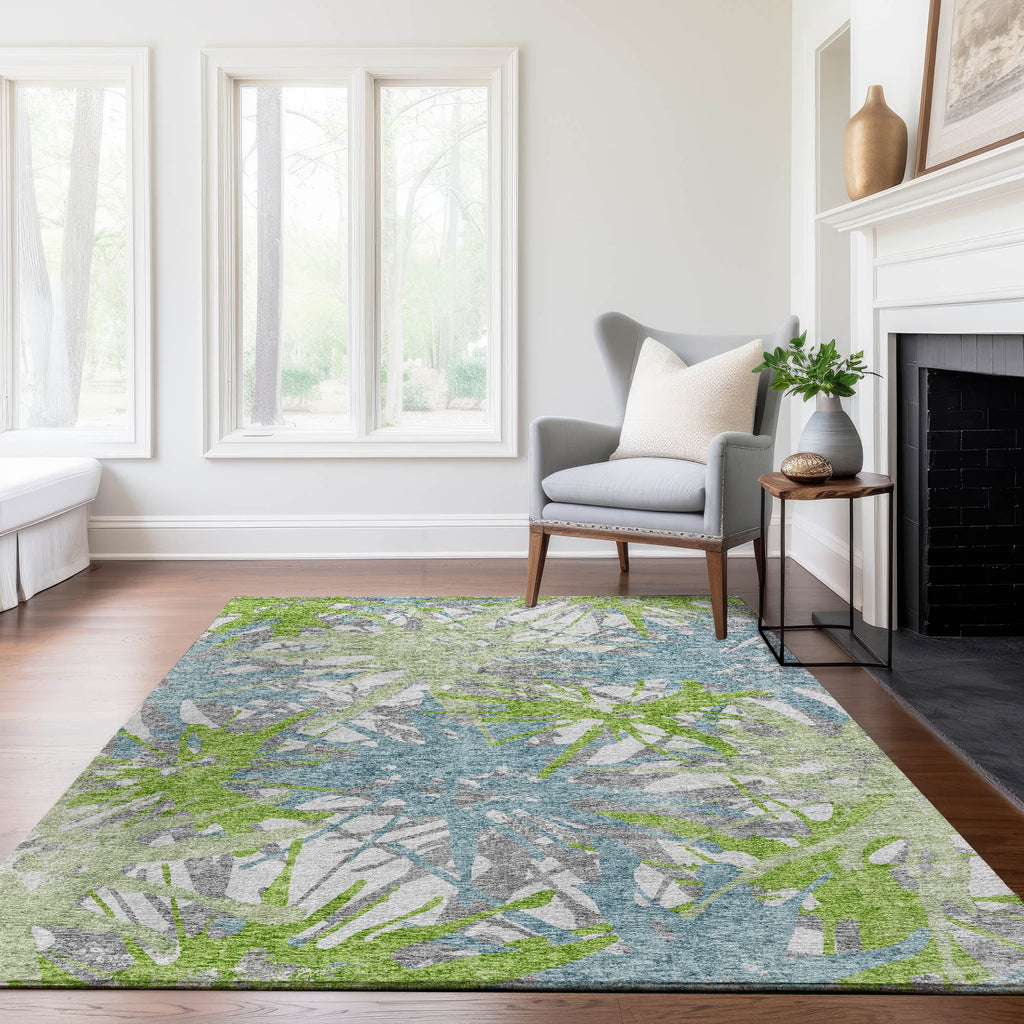 addison mayfield amf77 green rug