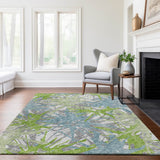 addison mayfield amf77 green rug