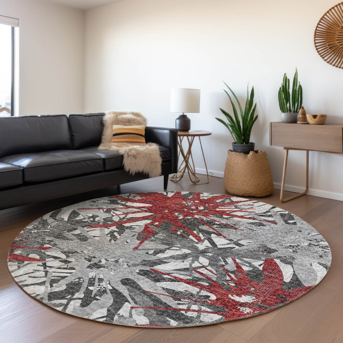 addison mayfield amf77 red rug