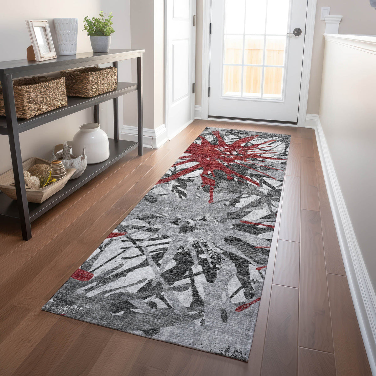 addison mayfield amf77 red rug