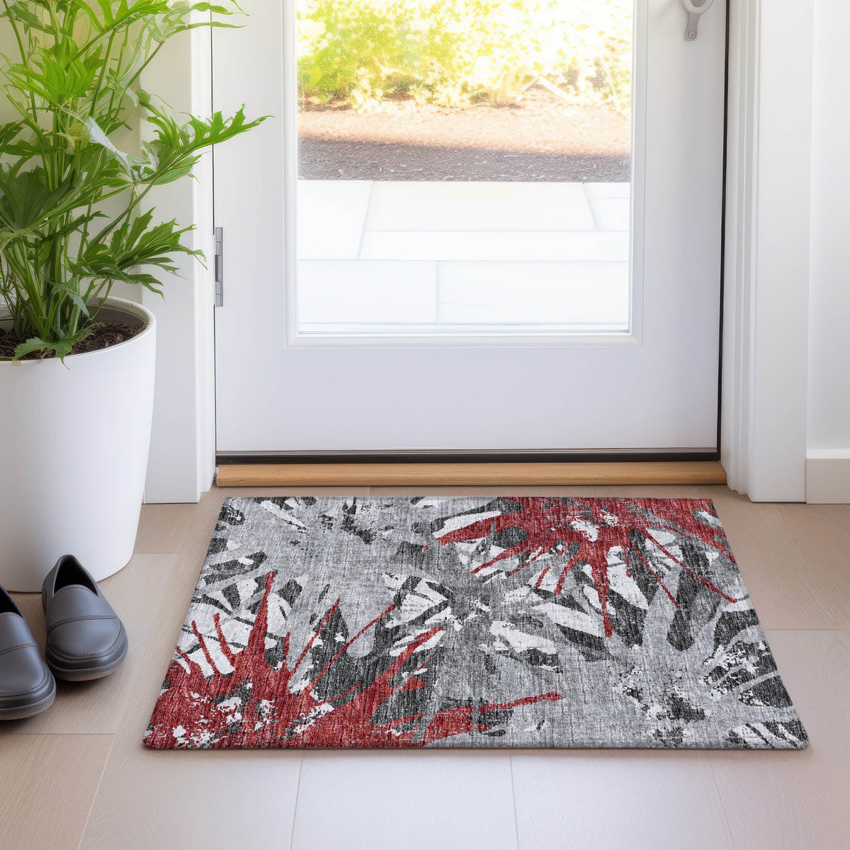 addison mayfield amf77 red rug