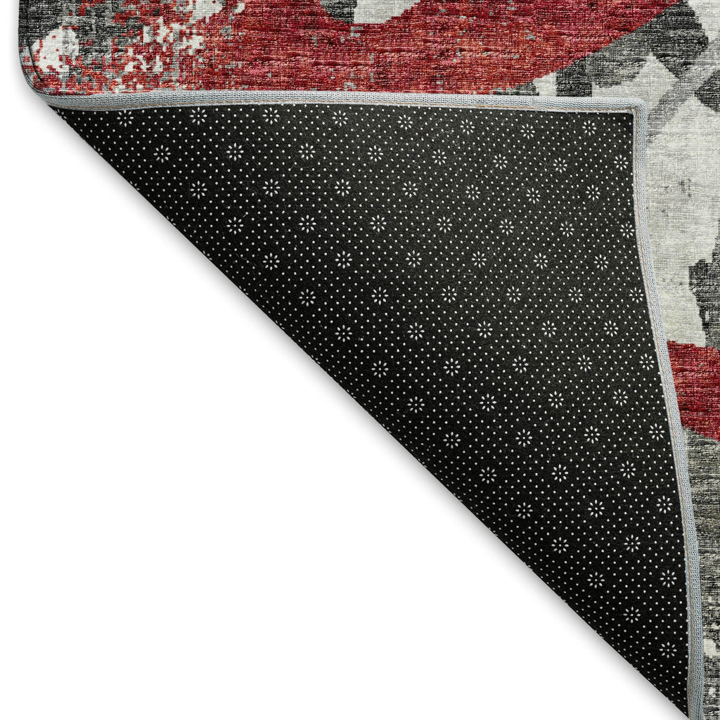 addison mayfield amf77 red rug