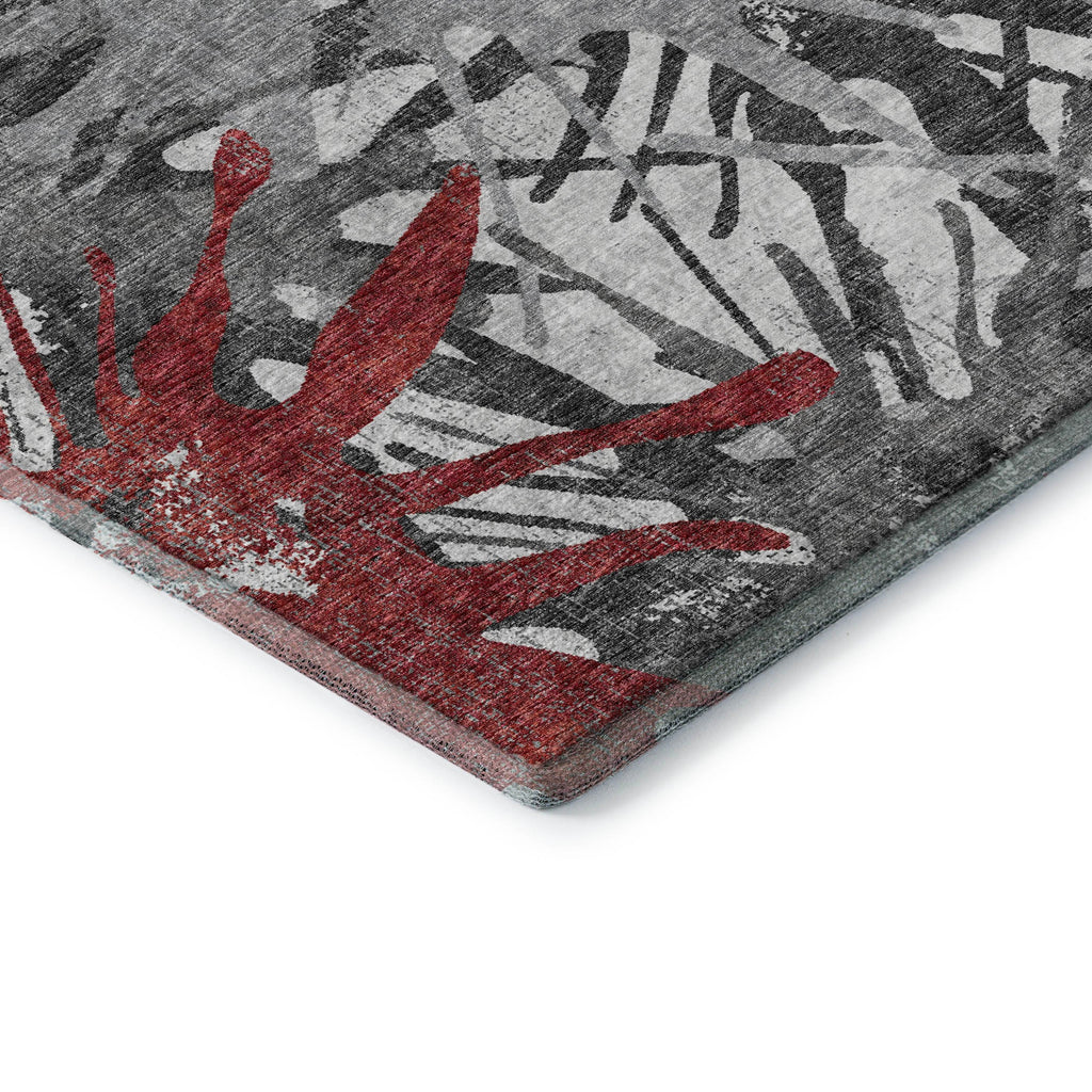 addison mayfield amf77 red rug