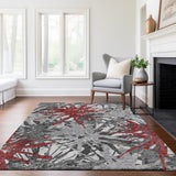 addison mayfield amf77 red rug