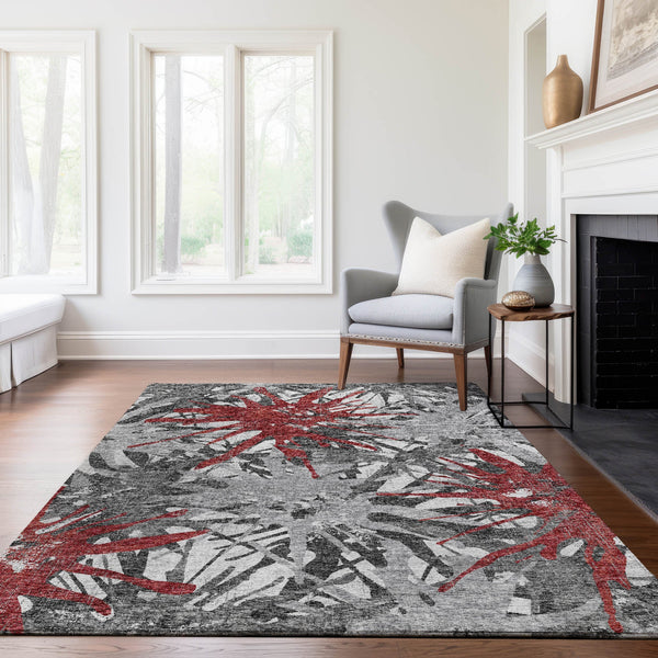 addison mayfield amf77 red rug