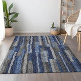 addison mayfield amf78 blue rug