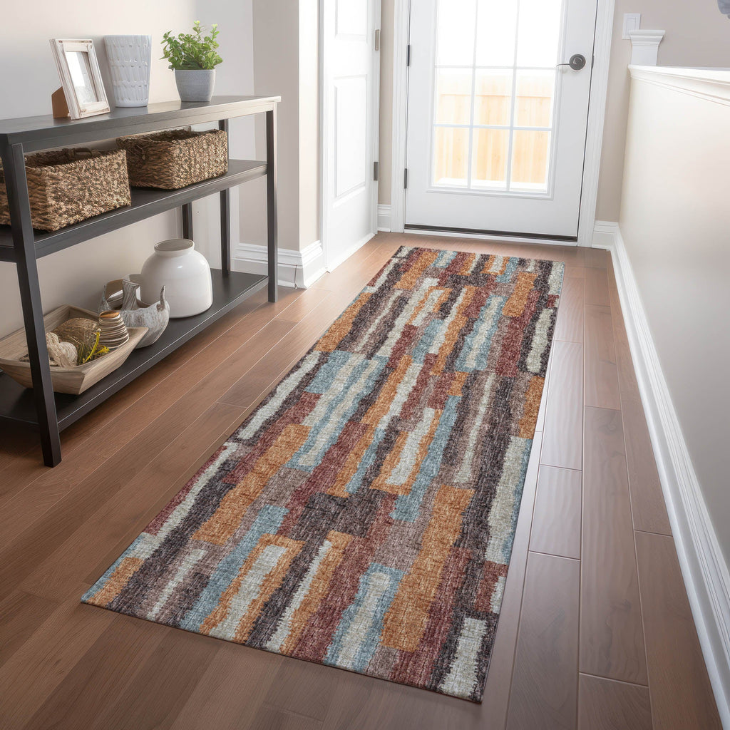 addison mayfield amf78 paprika rug