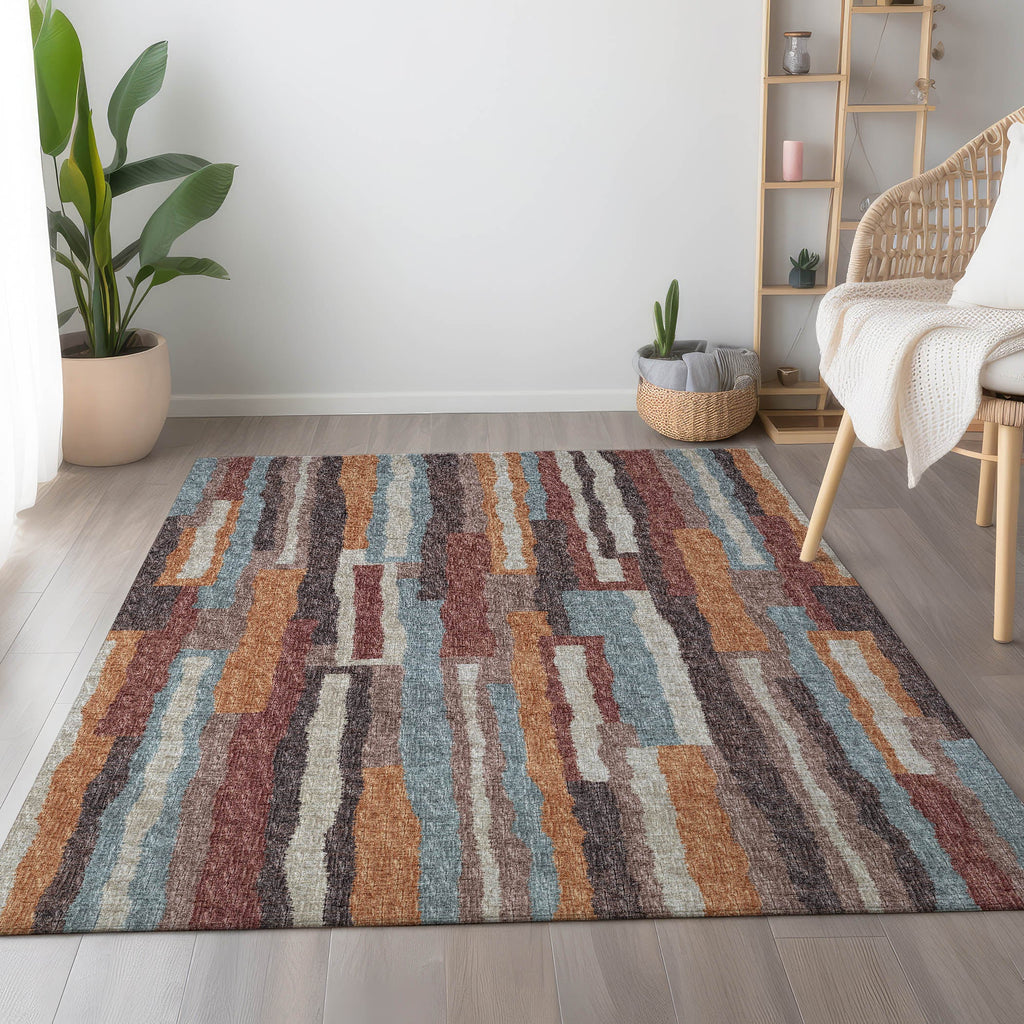 addison mayfield amf78 paprika rug