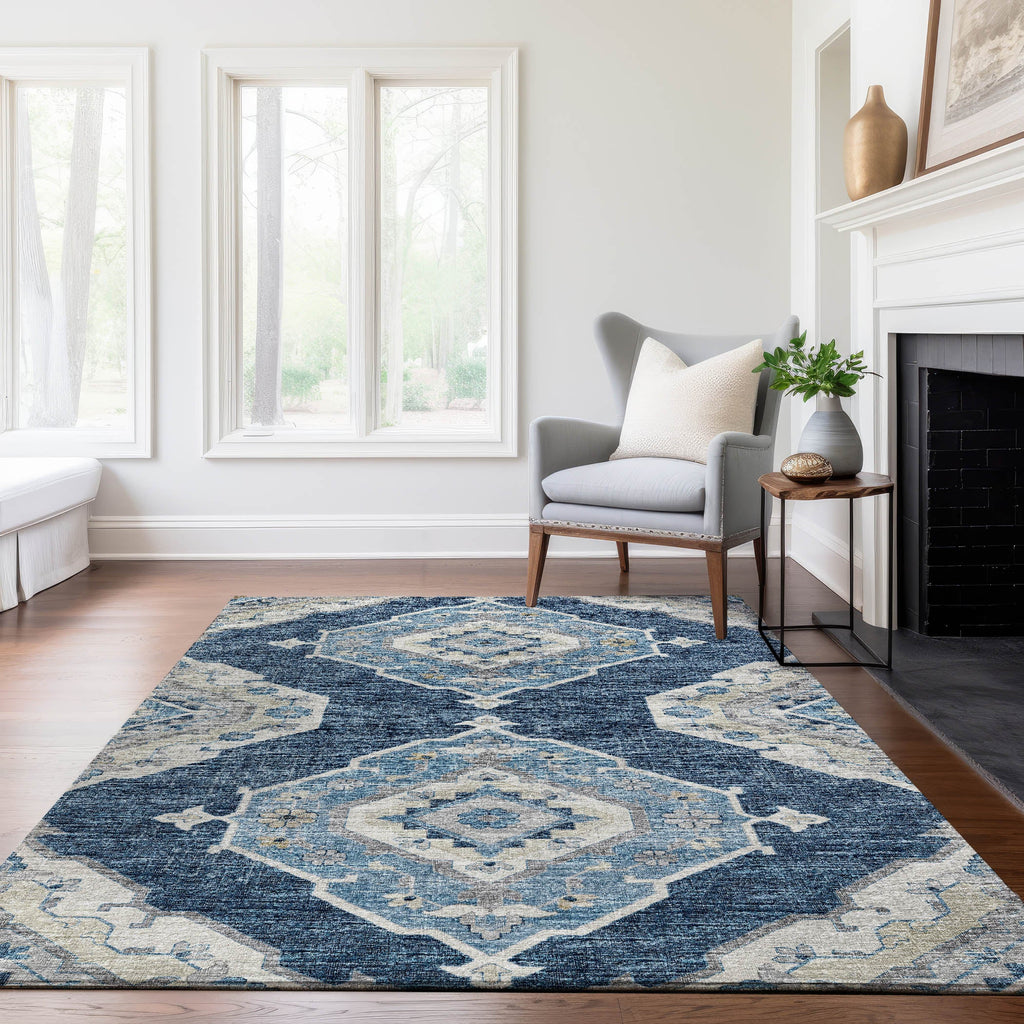 addison mayfield amf91 blue rug