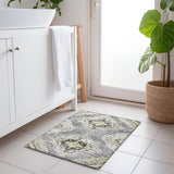 addison mayfield amf91 silver rug